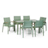 Baštenski set sto + 6 stolica Olive (A+B)