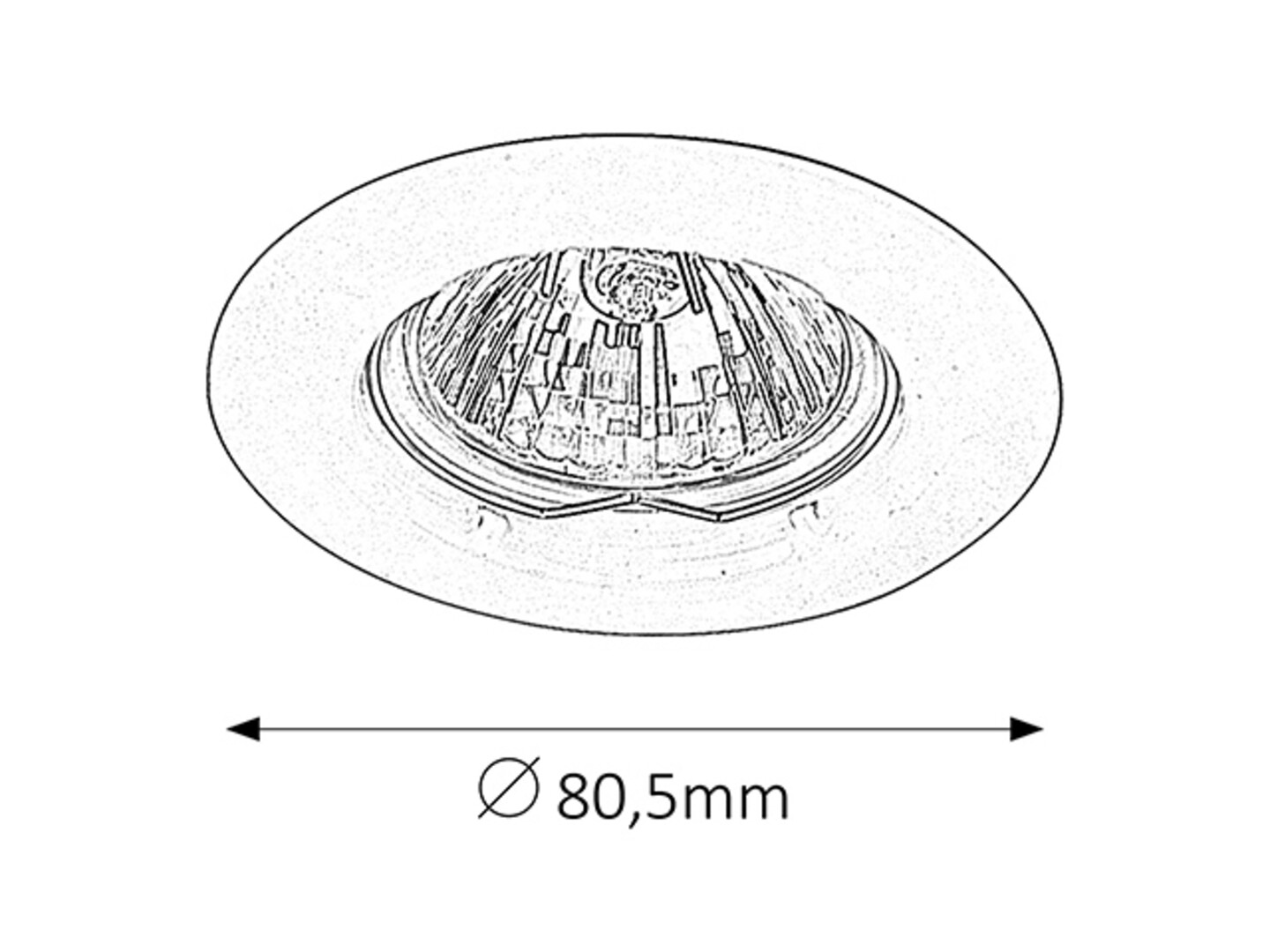 Rabalux Spot relight Ugradna i nadgradna rasveta 1088 - Слика 2