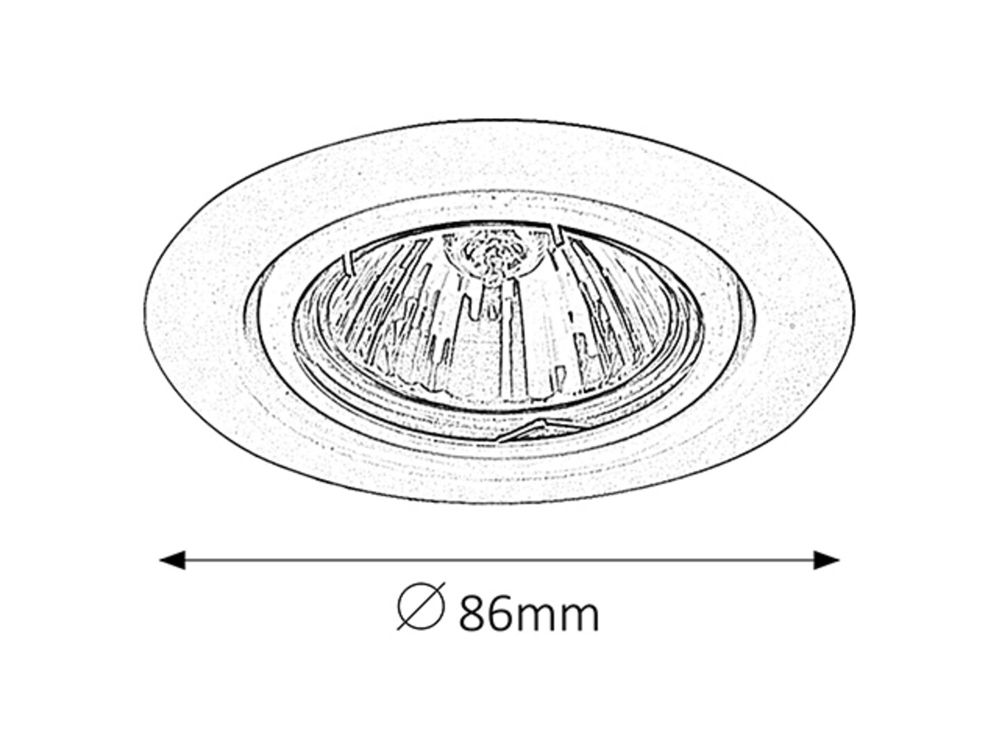 Rabalux Spot relight Ugradna i nadgradna rasveta 1095 - Слика 2