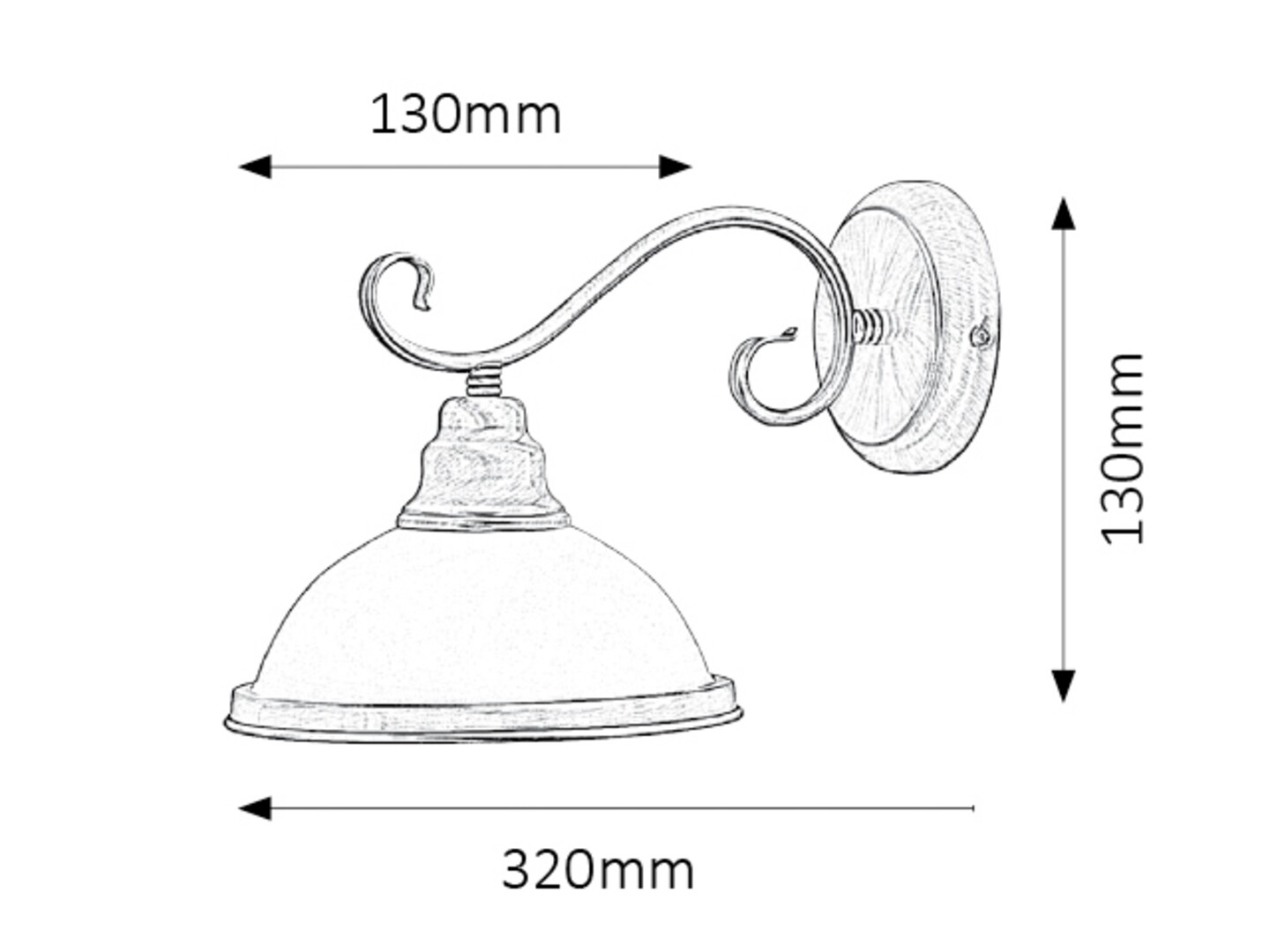Rabalux Elisett Zidne lampe 2751 - Слика 2