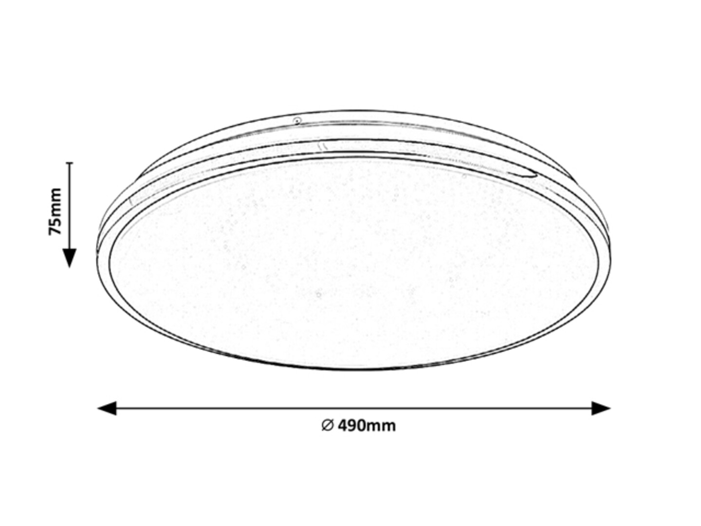 Rabalux Linden Plafonjere 3478 - Слика 10