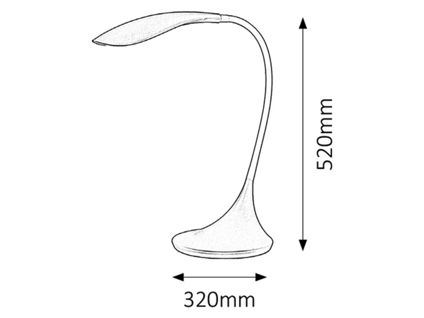 Rabalux Dominic Stone lampe 4164 - Слика 2