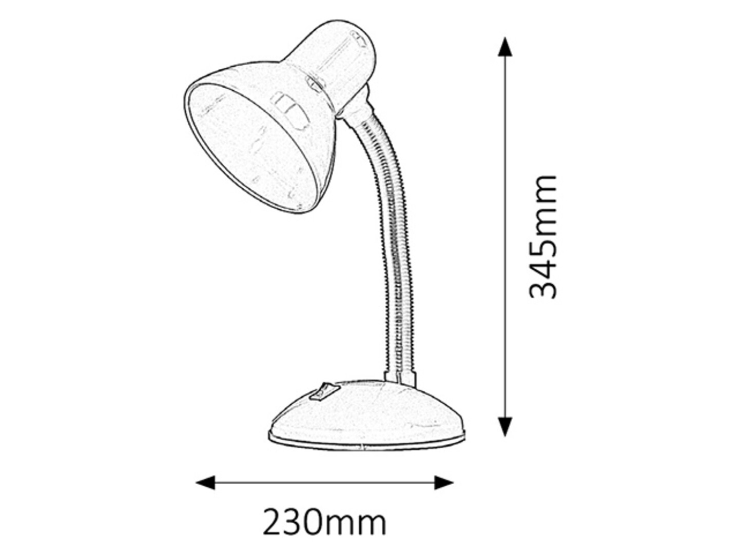 Rabalux Dylan Stone lampe 4169 - Слика 3