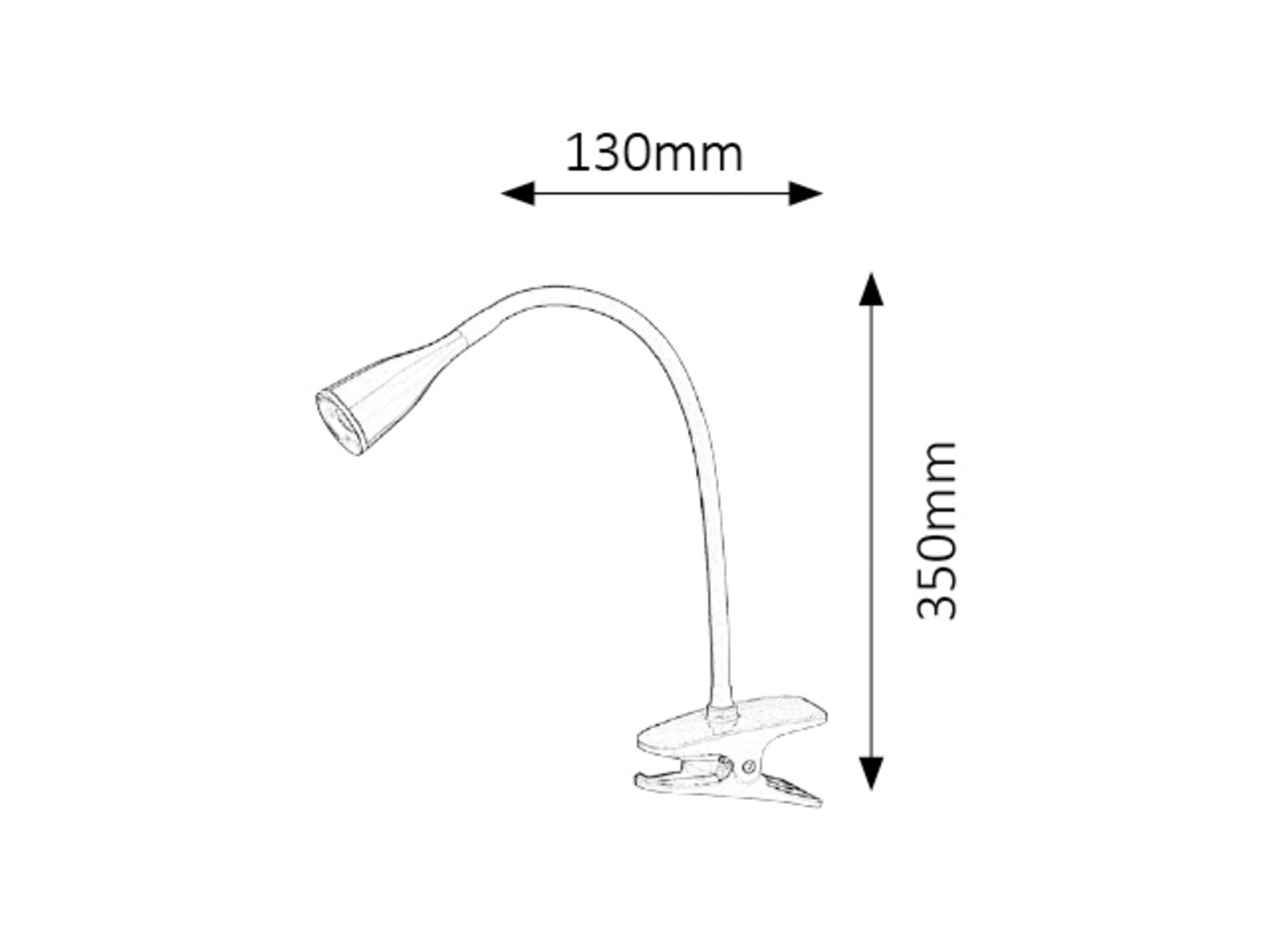 Rabalux Jeff Stone lampe 4197 - Слика 3