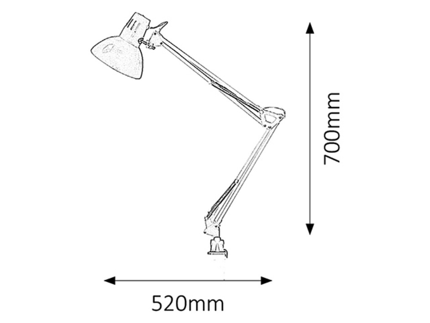 Rabalux Arno Stone lampe 4214 - Слика 2