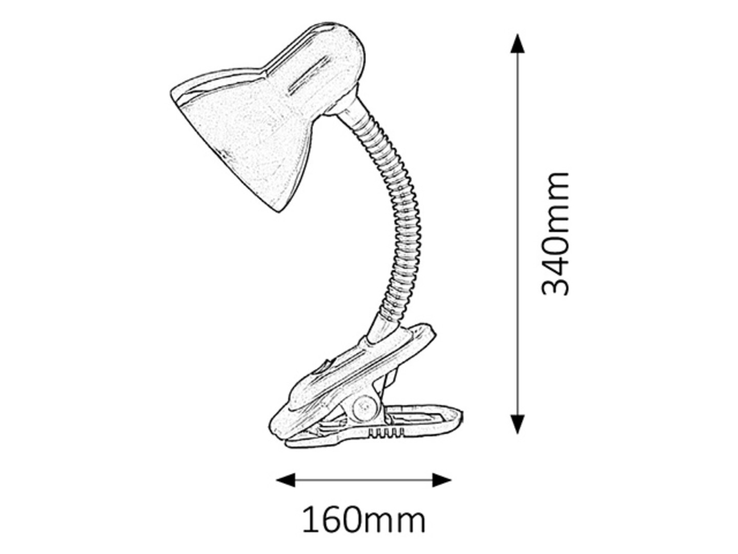 Rabalux Dennis Stone lampe 4260 - Слика 2