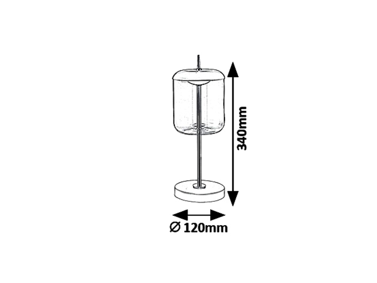 Rabalux Delice Stone lampe 5026 - Слика 7