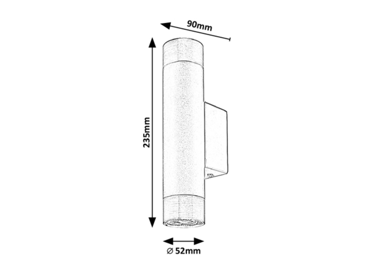 Rabalux Zircon Zidne lampe 5073 - Слика 2