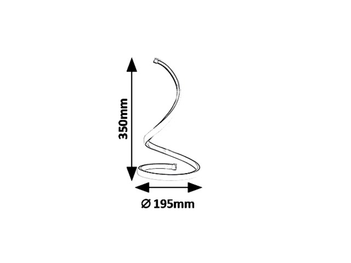 Rabalux Anais Stone lampe 5470 - Слика 4