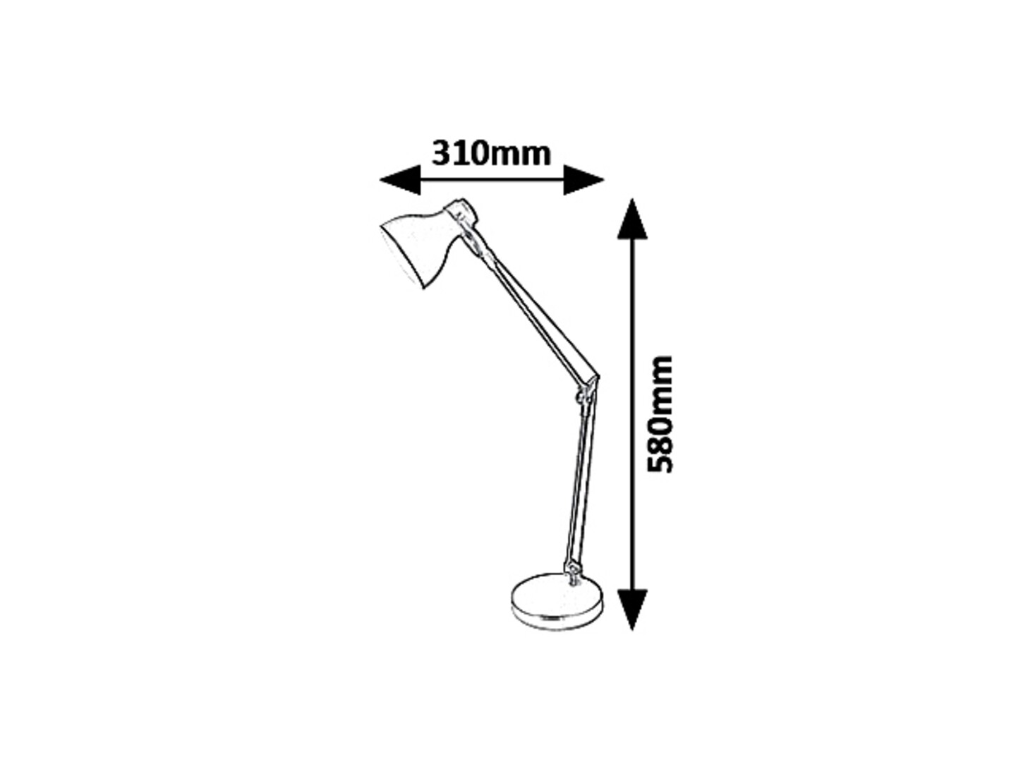 Rabalux Carter Stone lampe 6409 - Слика 3