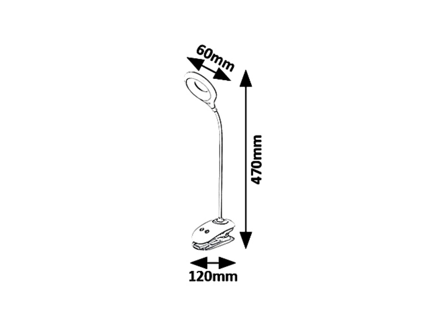 Rabalux Harris Stone lampe 6448 - Слика 5