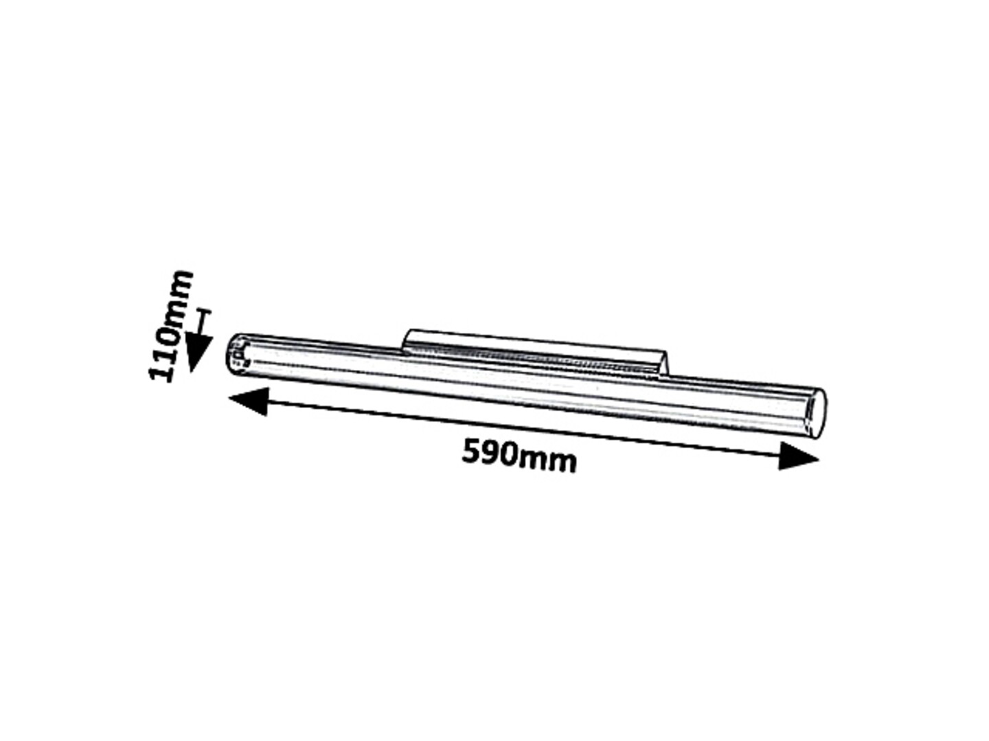 Rabalux Paula Zidne lampe 6749 - Слика 4