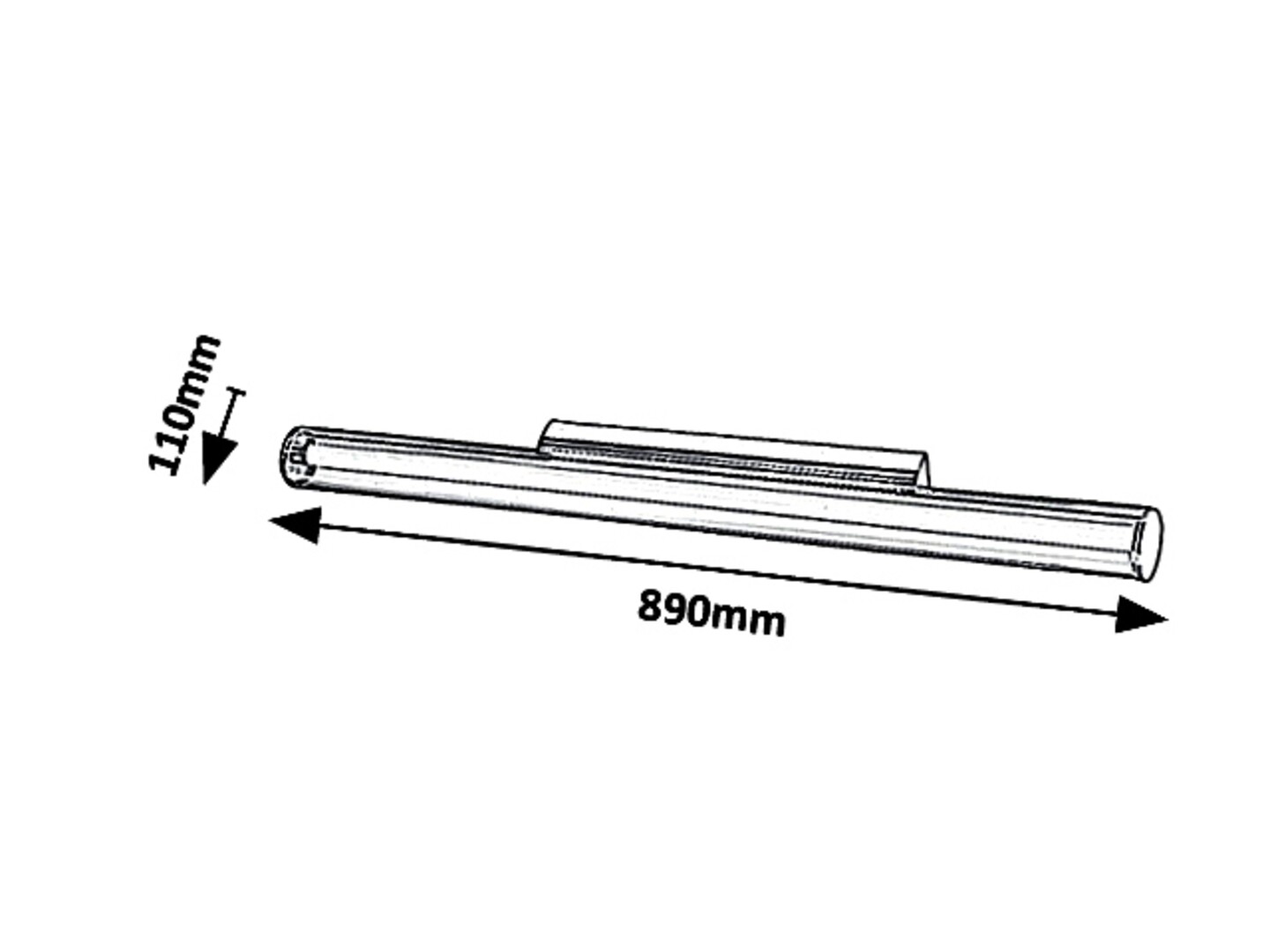 Rabalux Paula Zidne lampe 6750 - Слика 2