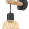 Rabalux Rattan Zidne lampe 71025