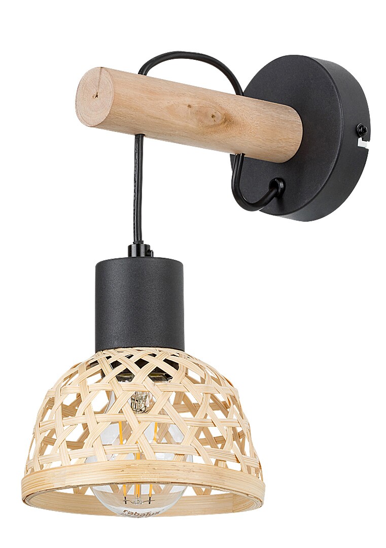 Rabalux Rattan Zidne lampe 71025 - Слика 2