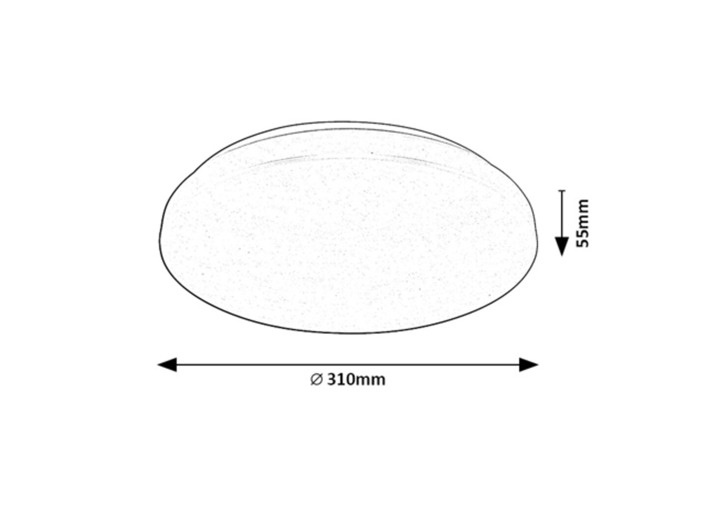 Rabalux Cerrigen Plafonjere 71035 - Слика 13