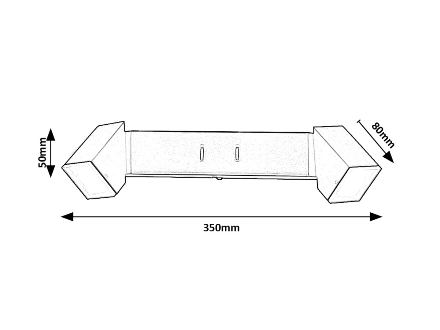 Rabalux Kessy Zidne lampe 71271 - Слика 8
