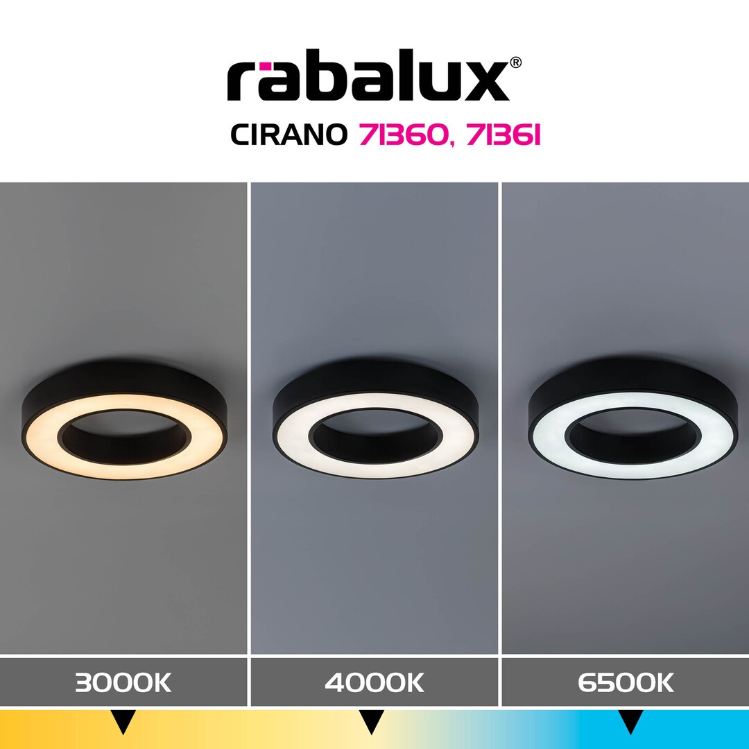 Rabalux Cirano Plafonjere 71360 - Слика 6