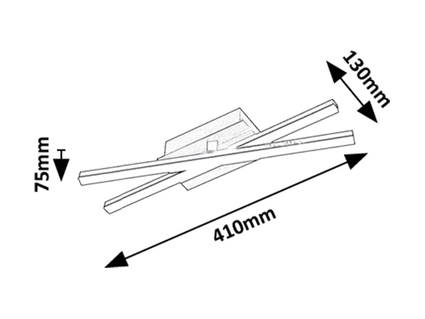 Rabalux Demir Plafonjere 71396 - Слика 4