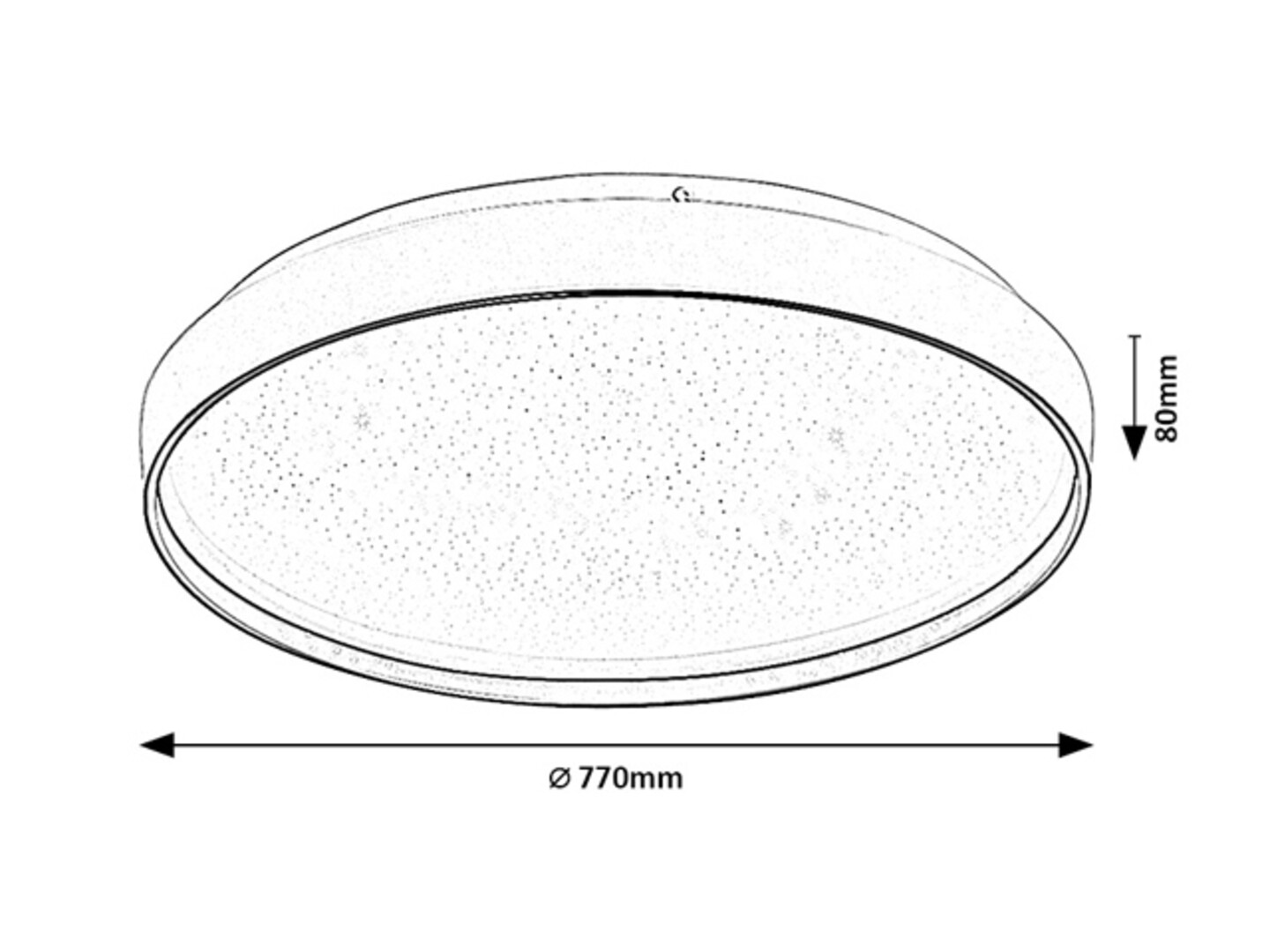 Rabalux Zerava Plafonjere 71451 - Слика 13