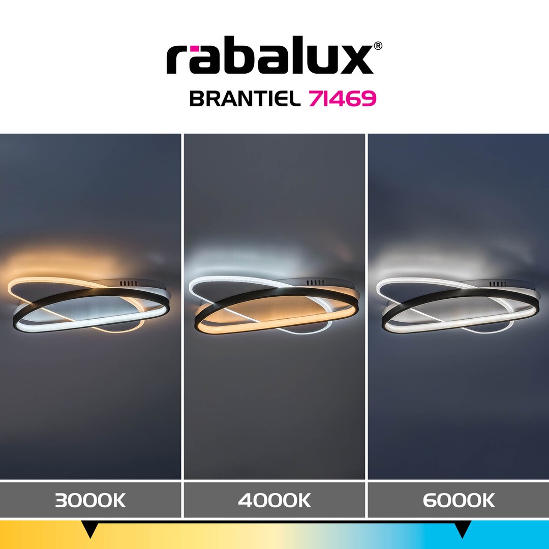 Rabalux Brantiel Plafonjere 71469 - Слика 9