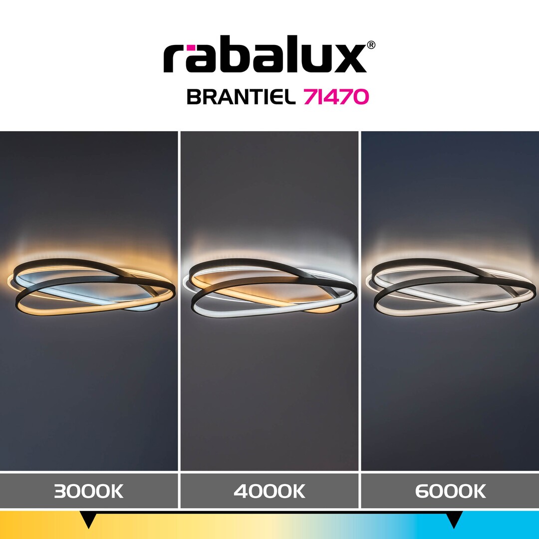 Rabalux Brantiel Plafonjere 71470 - Слика 9