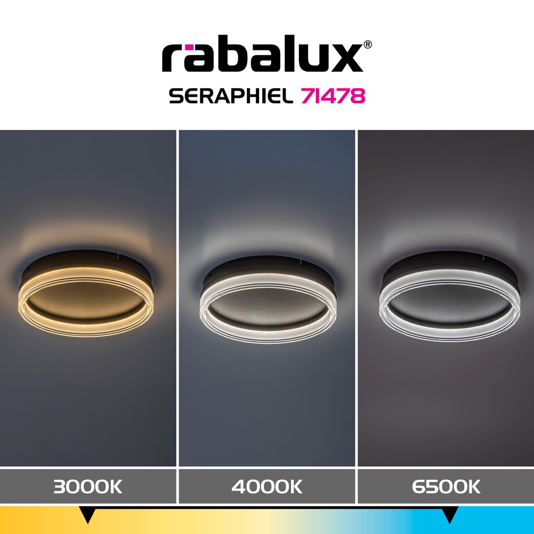 Rabalux Seraphiel Plafonjere 71478 - Слика 10