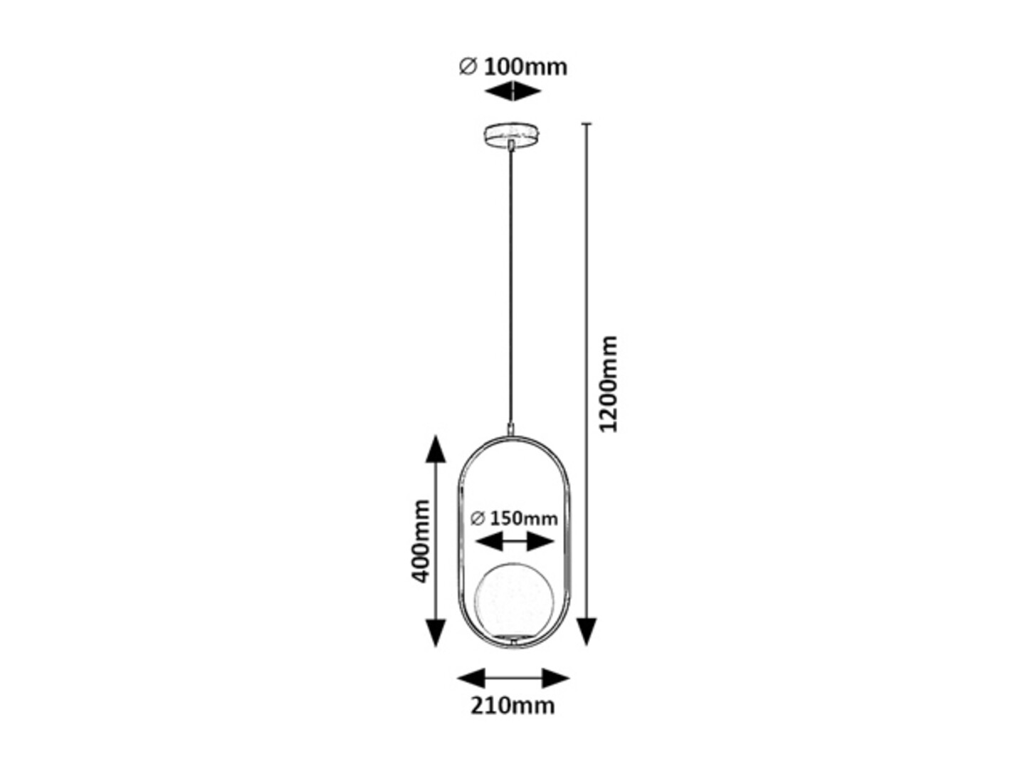 Rabalux Ghita Visilice 72028 - Слика 6