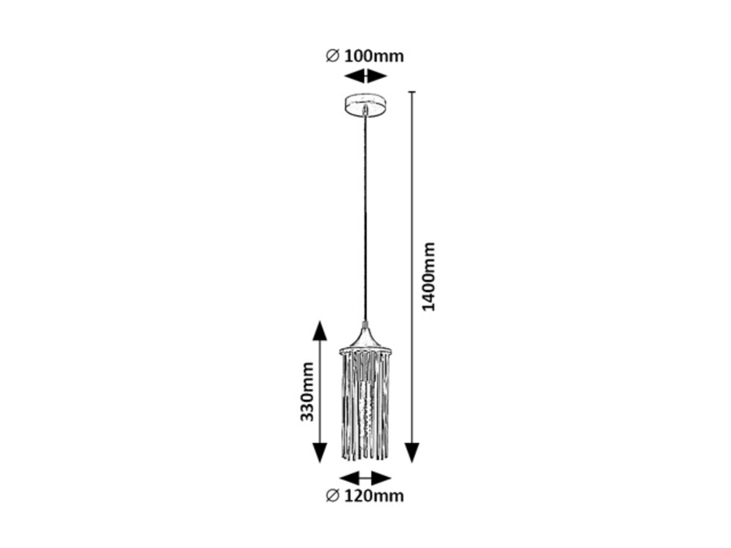 Rabalux Roxas Visilice 72151 - Слика 7