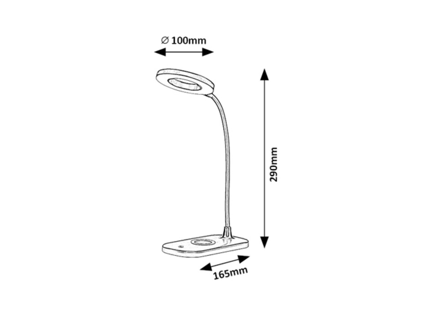 Rabalux Hardin Stone lampe 74013 - Слика 12
