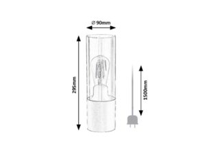 Rabalux Ronno Stone lampe 74050 - Слика 6