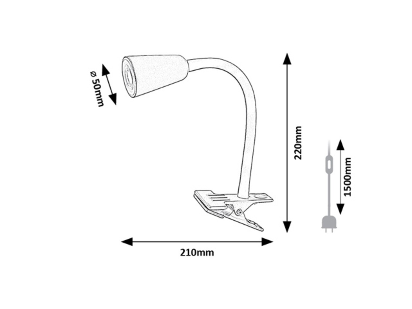 Rabalux Aldo Stone lampe 74092 - Слика 6