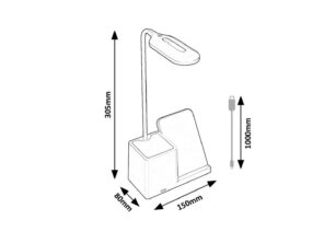 Rabalux Cerie Stone lampe 74232 - Слика 10