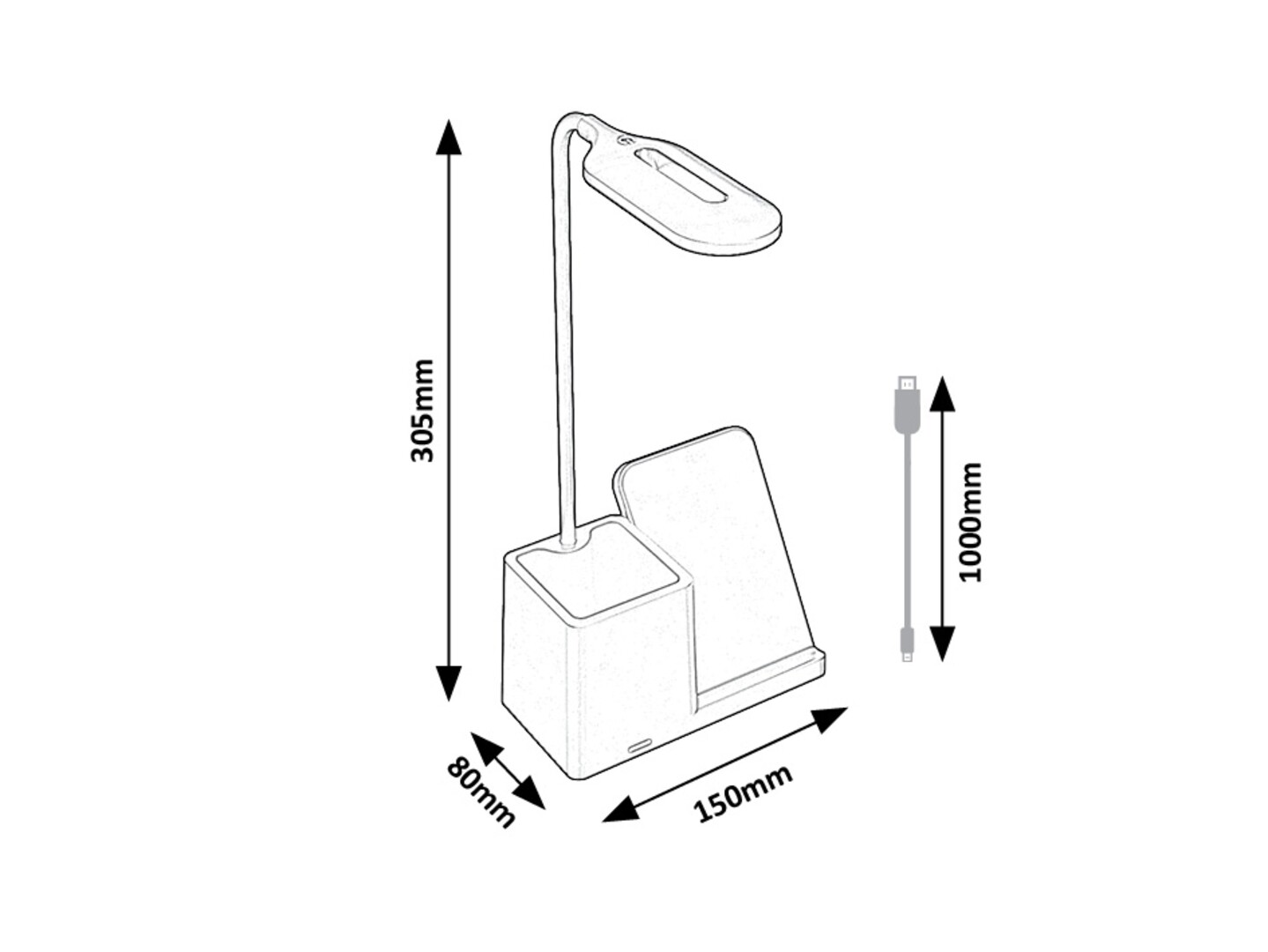Rabalux Cerie Stone lampe 74232 - Слика 10