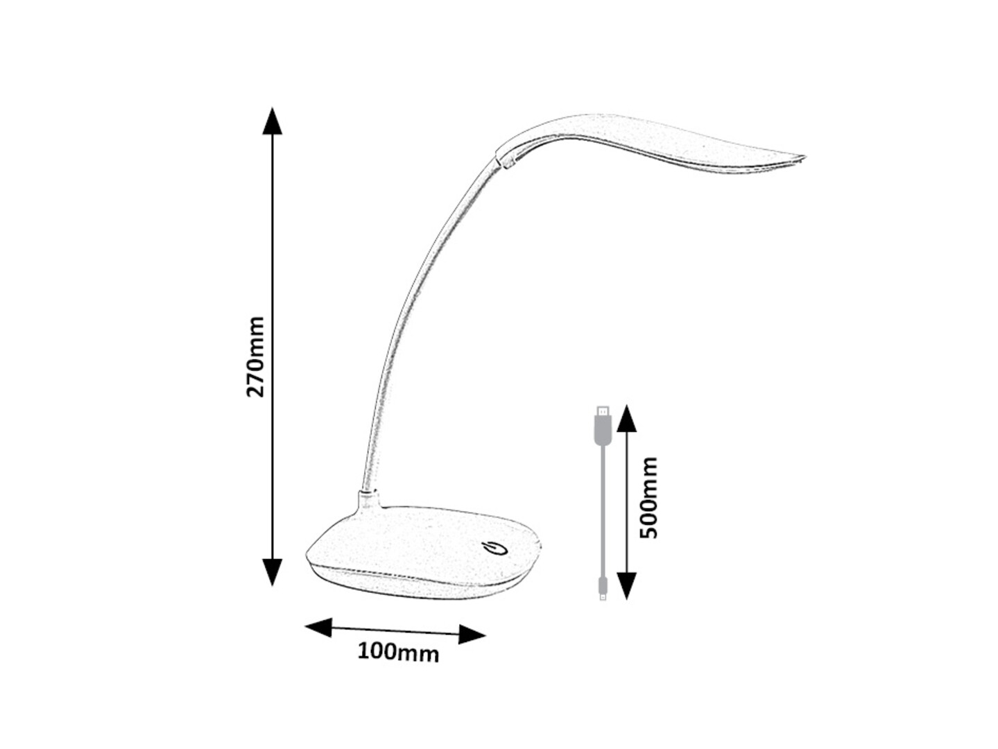 Rabalux Bedi Stone lampe 74234 - Слика 11