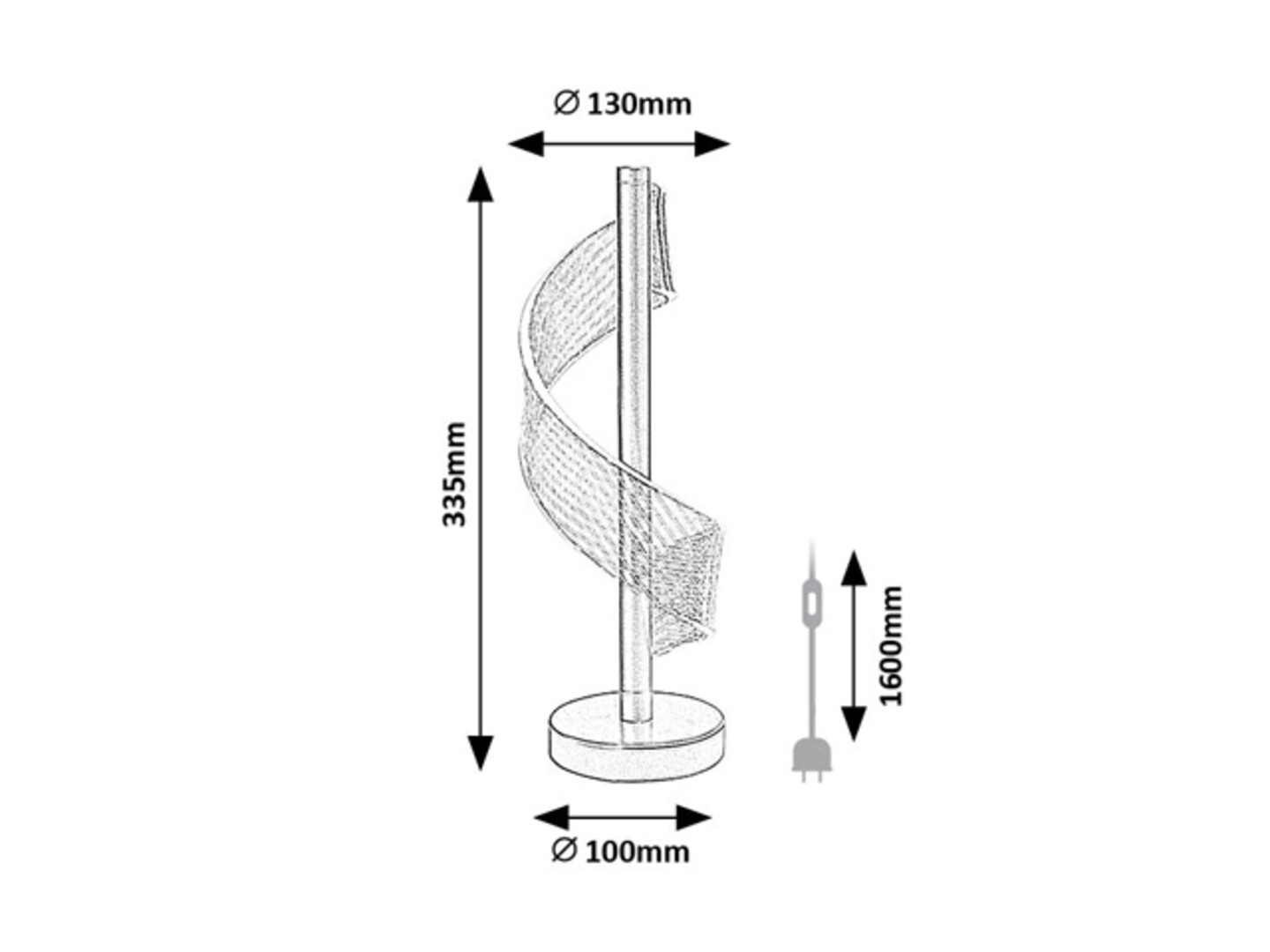 Rabalux Zofrael Stone lampe 74416 - Слика 10