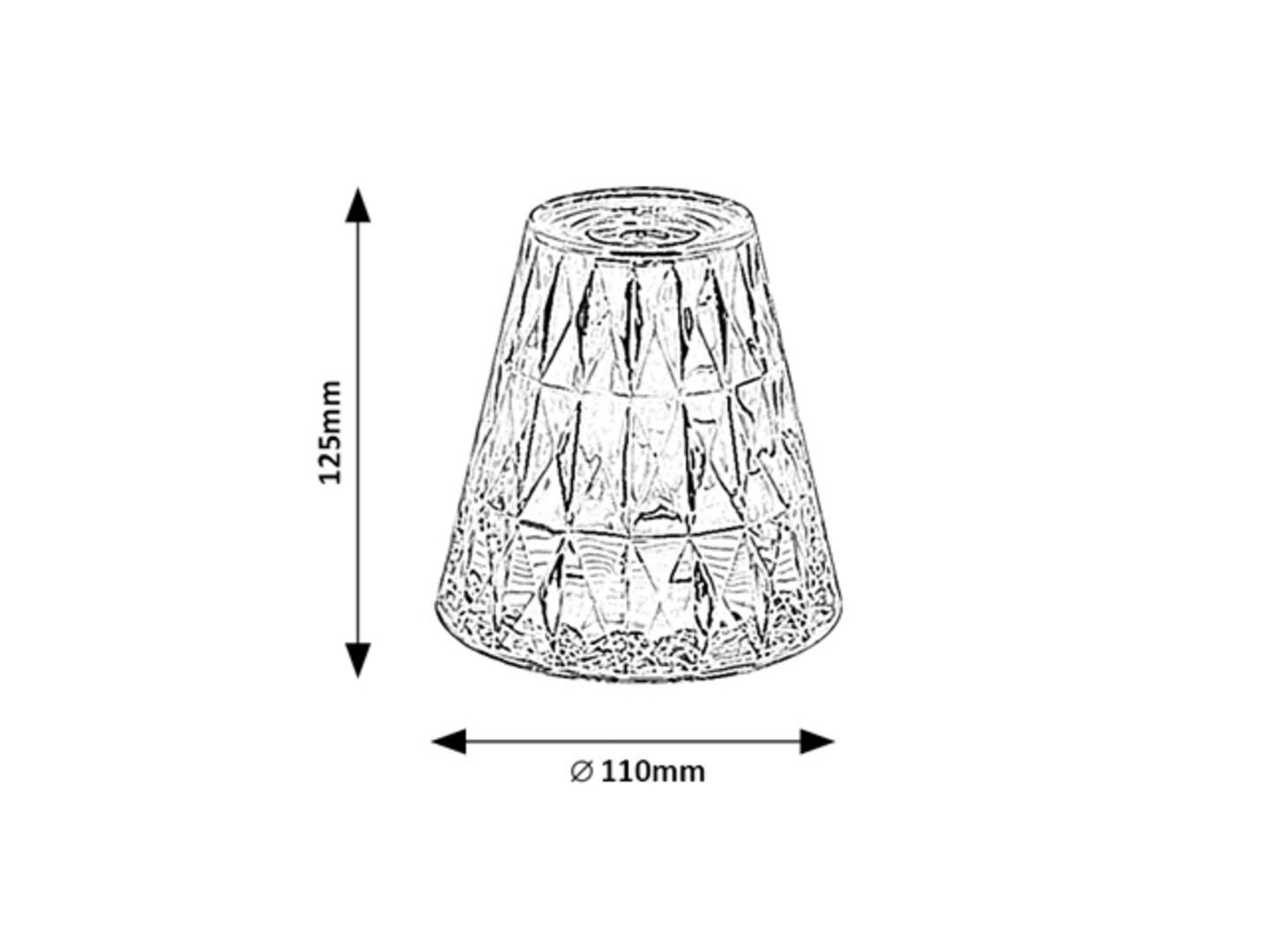 Rabalux Siggy Stone lampe 76004 - Слика 9