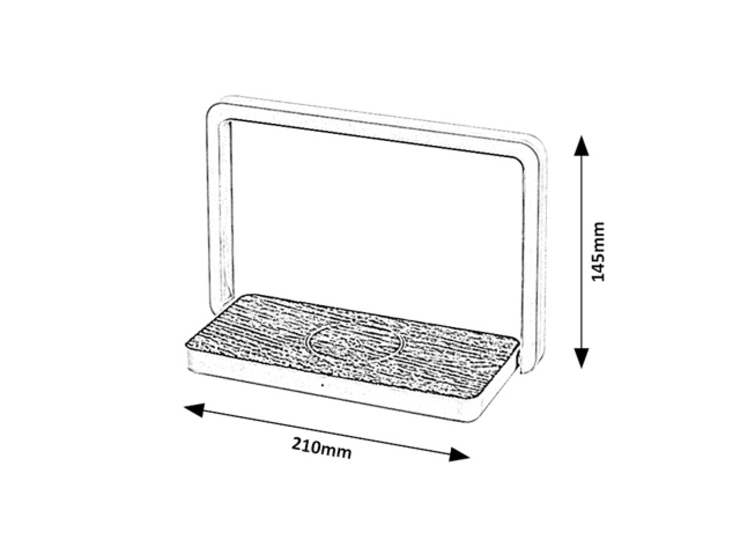 Rabalux Buldus Stone lampe 76005 - Слика 9