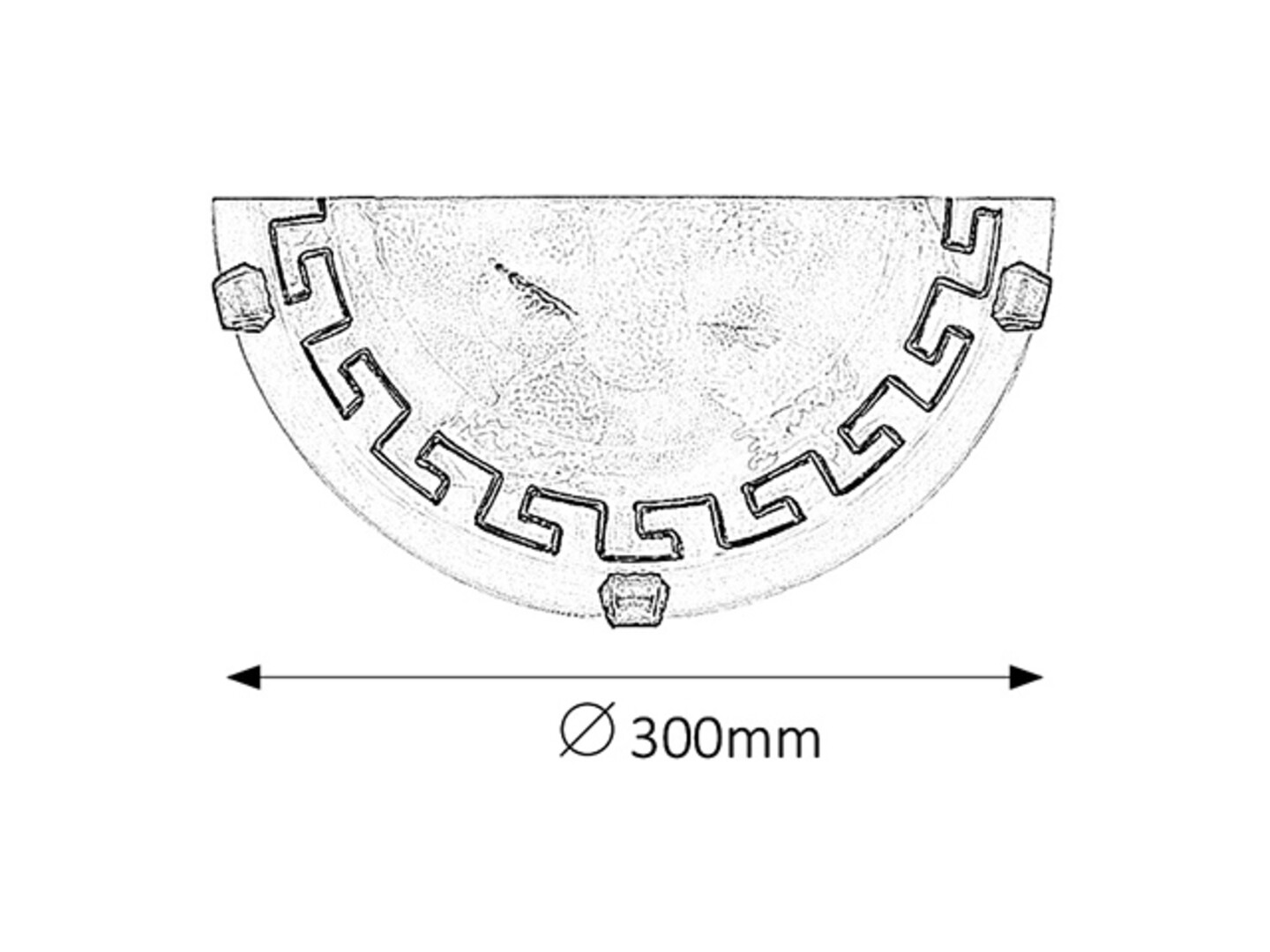 Rabalux Etrusco Zidne lampe 7647 - Слика 2