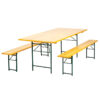 Baštenski set STOUT- sto + 2 klupe 220 x 80