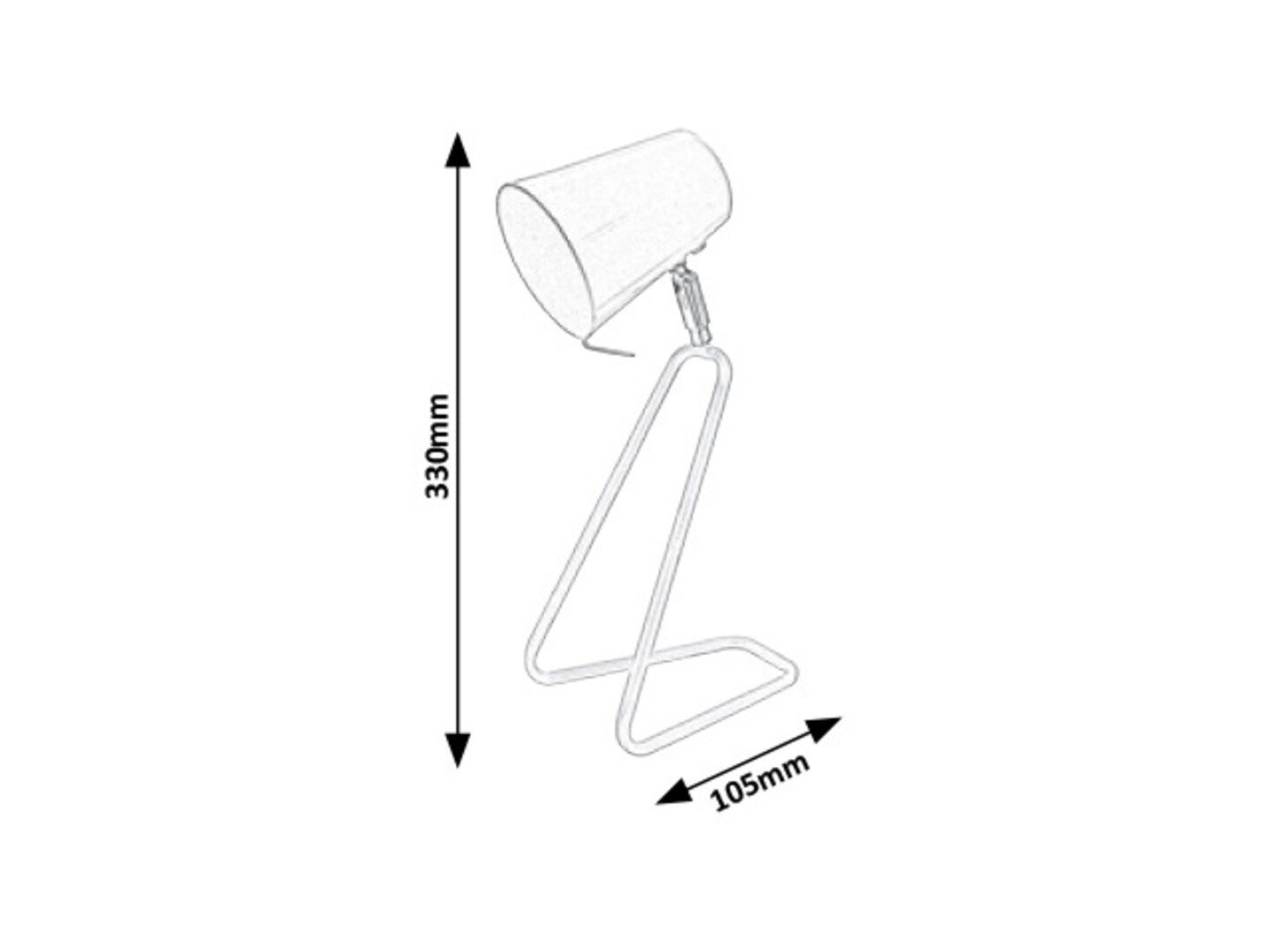 Rabalux Olaf Stone lampe 5777 - Слика 3