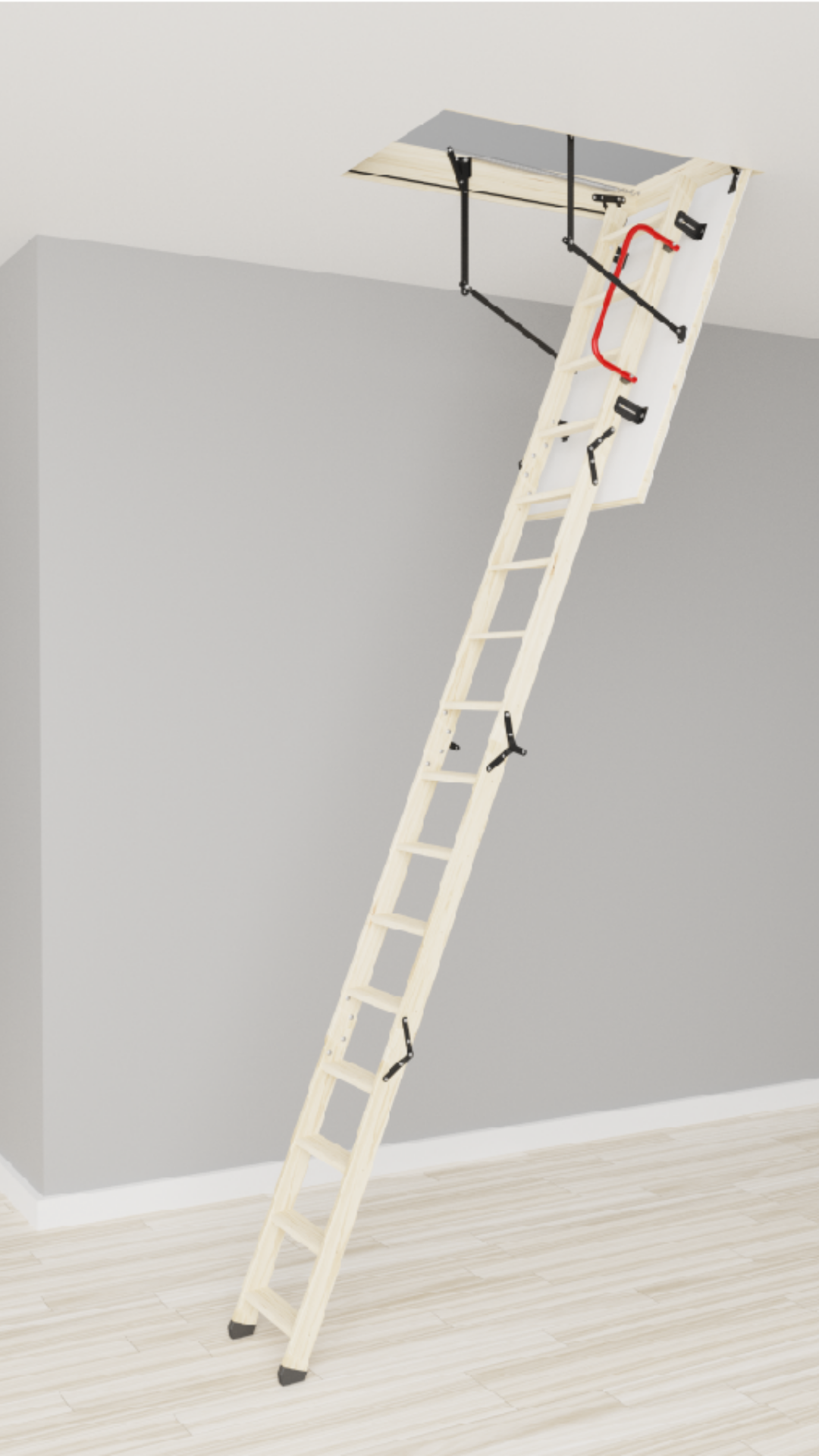 BAUlange tavanske stepenice 70 x 140 cm - Слика 3