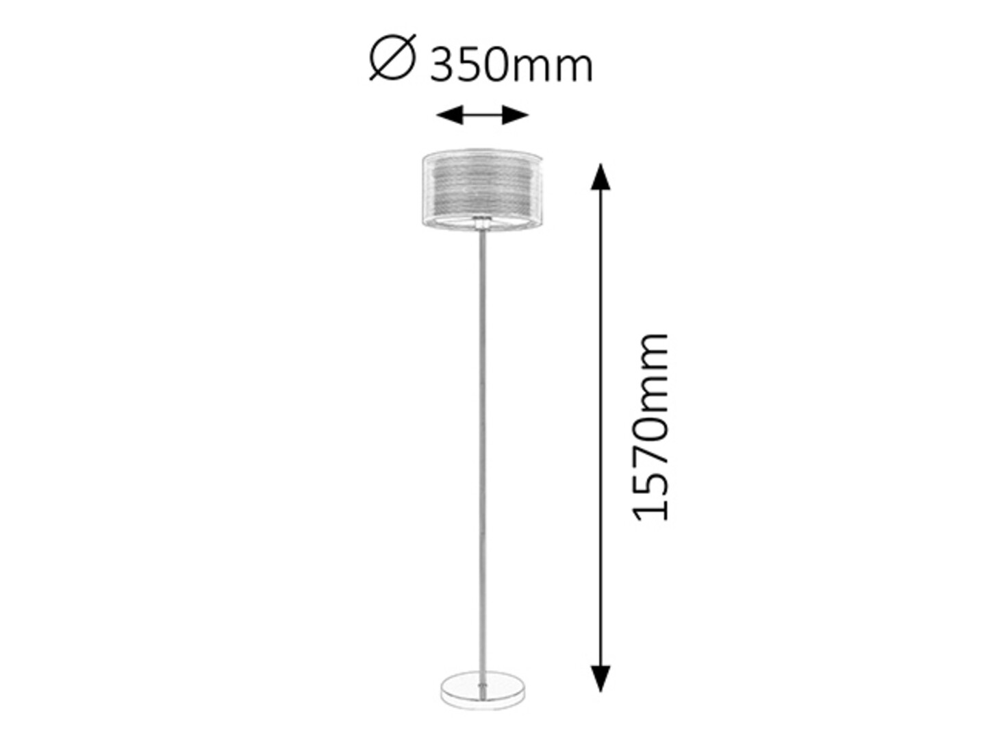 Rabalux Anastasia Podne lampe 2633 - Слика 2