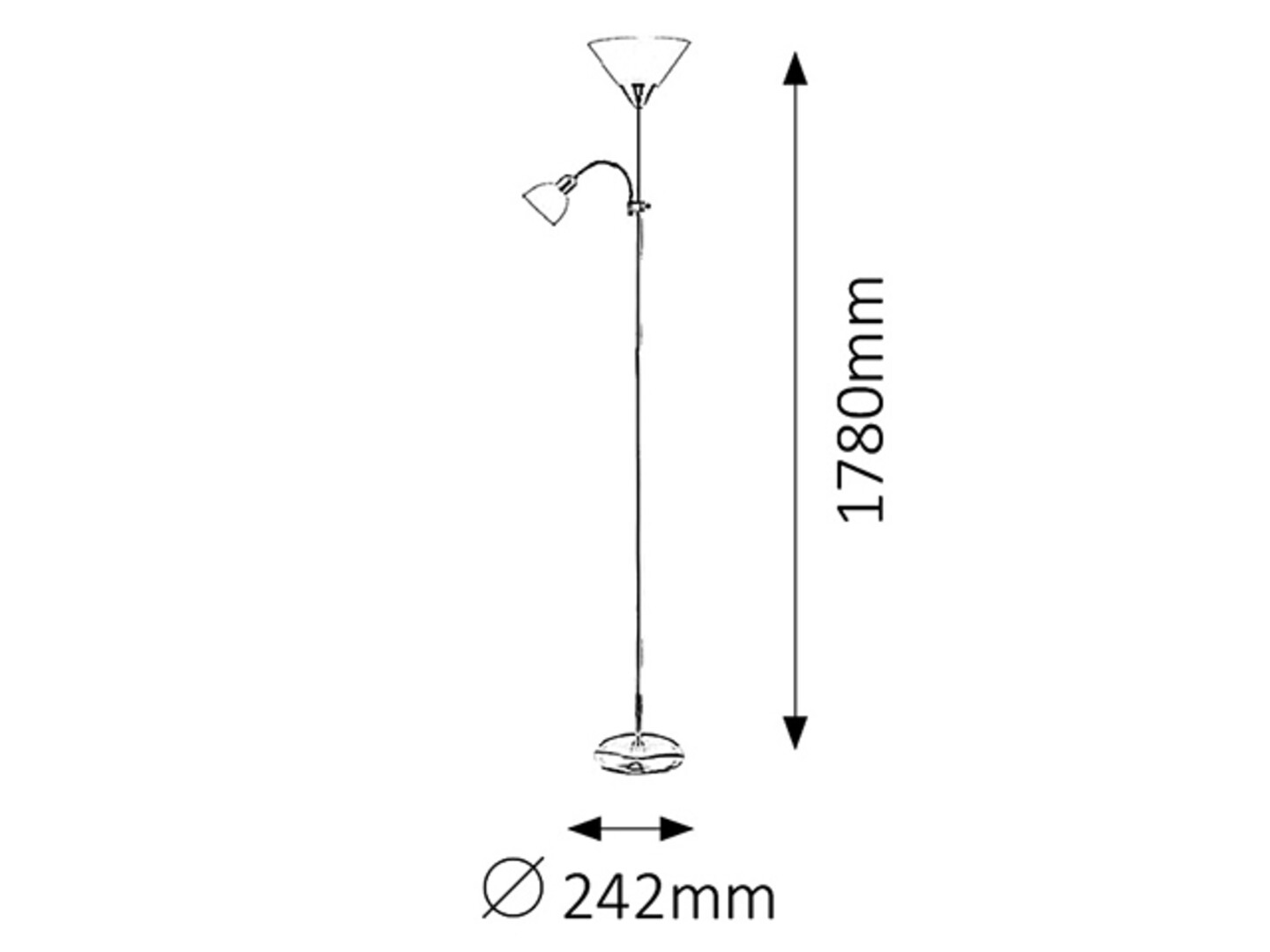Rabalux Action Podne lampe 4026 - Слика 2