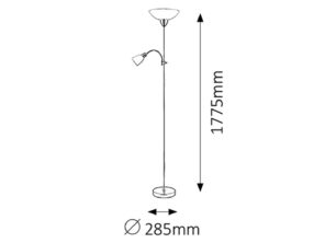 Rabalux Diana Podne lampe 4059 - Слика 6
