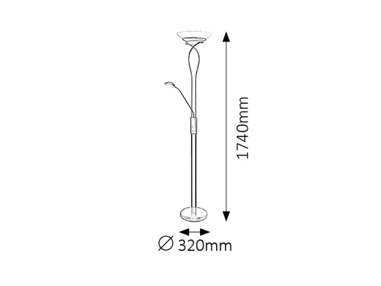 Rabalux Gamma Trend Podne lampe 4554 - Слика 3