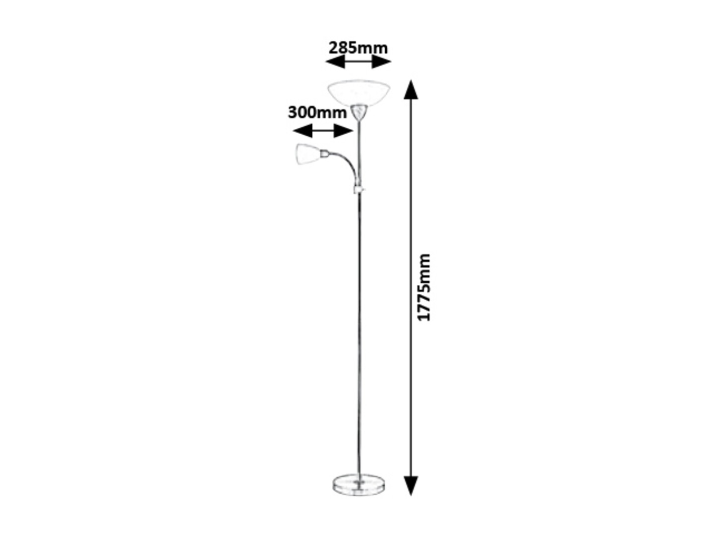 Rabalux Diana Podne lampe 5739 - Слика 3