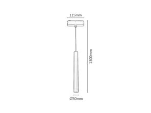Rabalux LiTrack Pend.04W Viseće svetiljke na šinama 70110 - Слика 12
