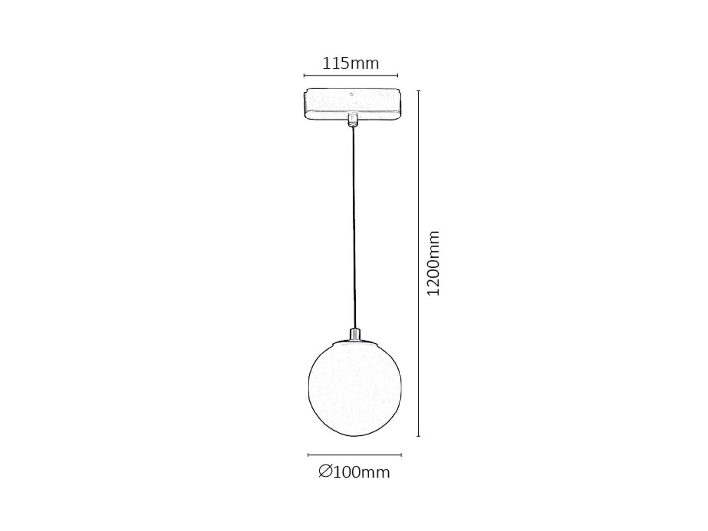 Rabalux LiTrack Pend.02N Viseće svetiljke na šinama 70120 - Слика 8