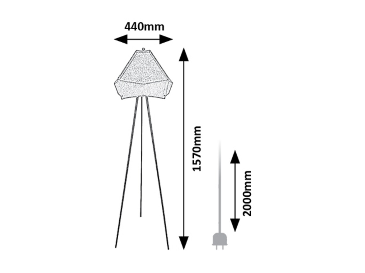 Rabalux Lomiro Podne lampe 74000 - Слика 18